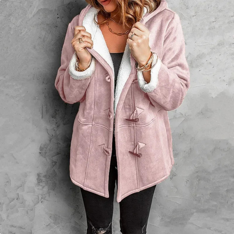 Clovain - Women's Fleece Coat
