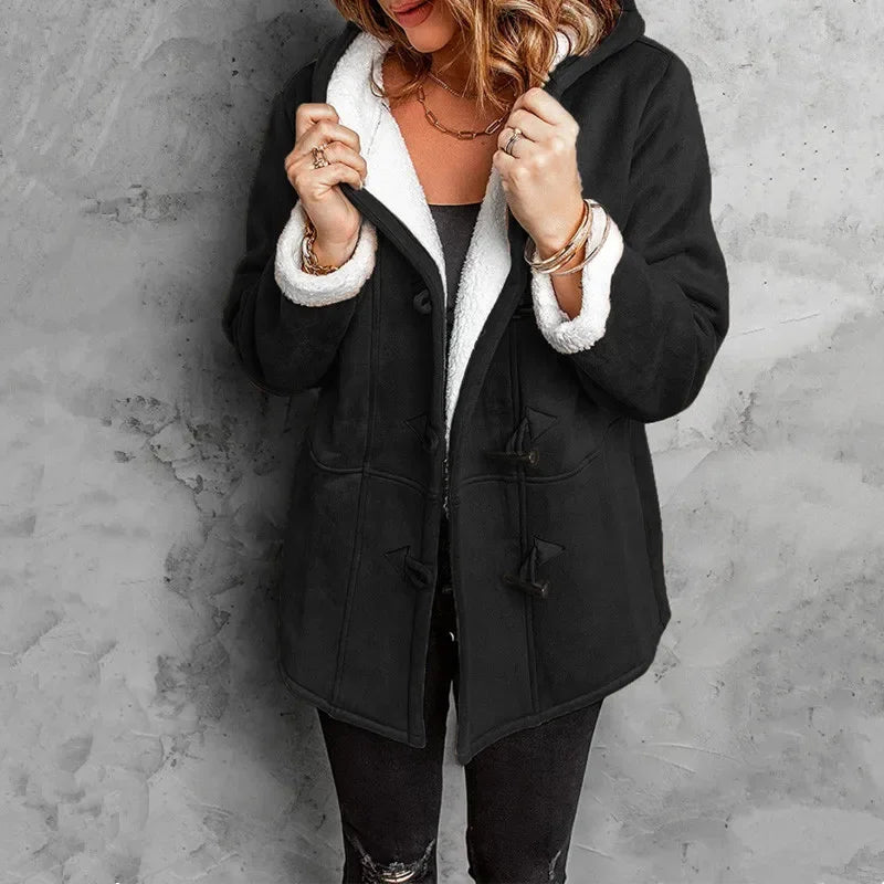 Clovain - Women's Fleece Coat