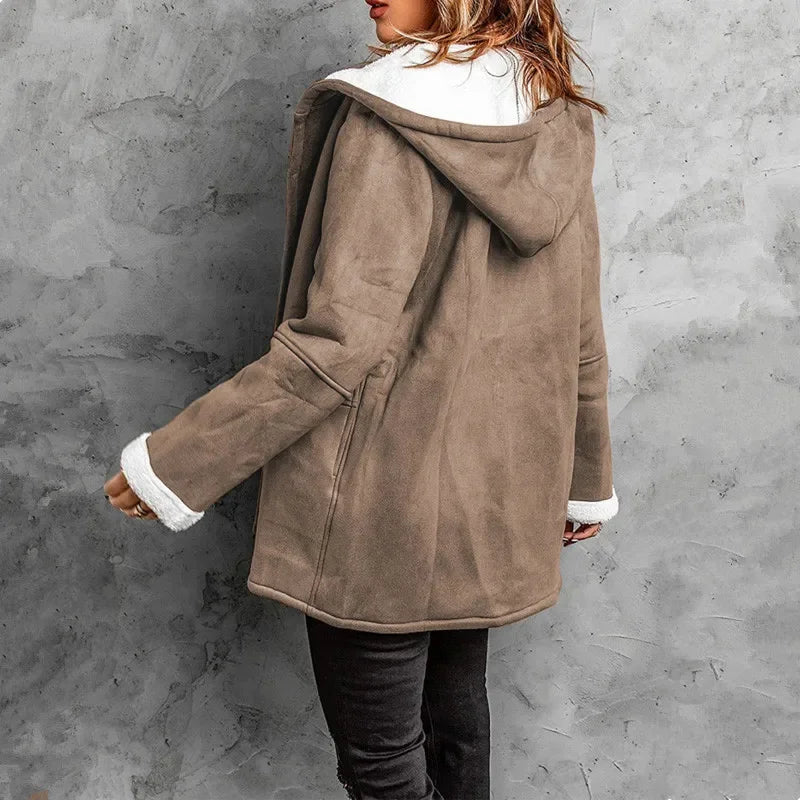 Clovain - Women's Fleece Coat
