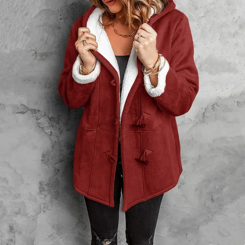 Clovain - Women's Fleece Coat